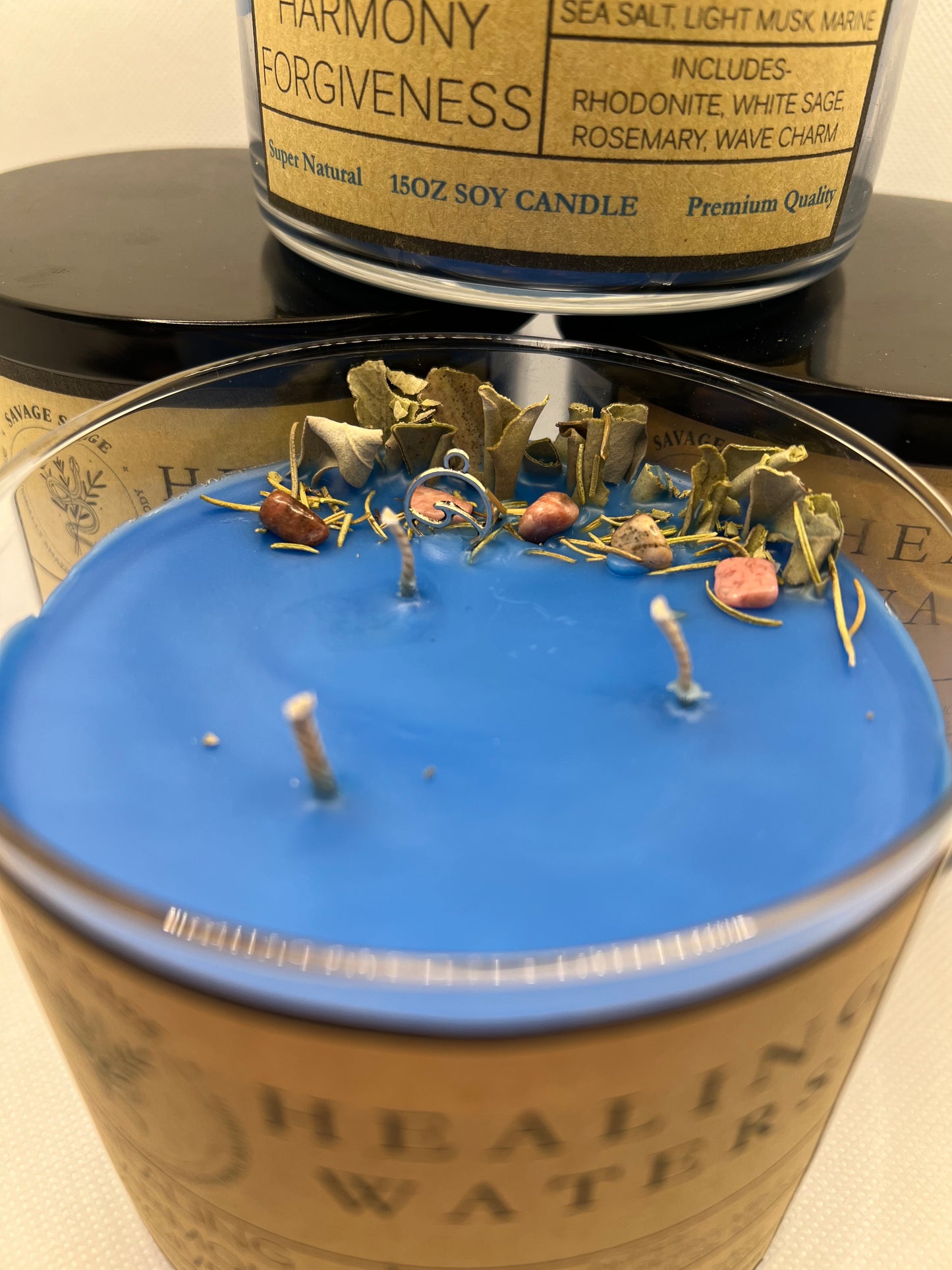 Healing Waters Intention Candle