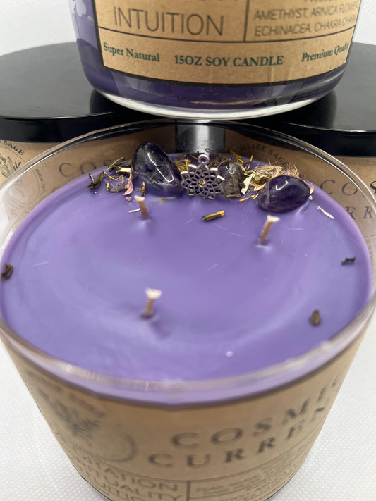 Cosmic Current Intention Candle