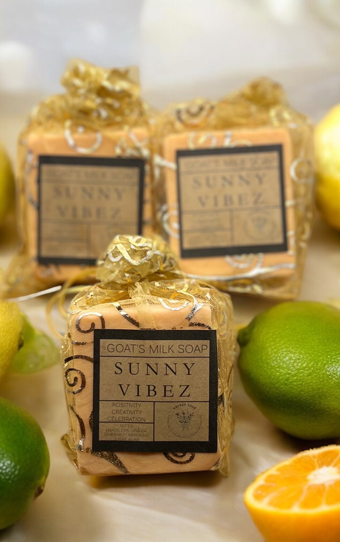 Sunny Vibez Goat's Milk Soap