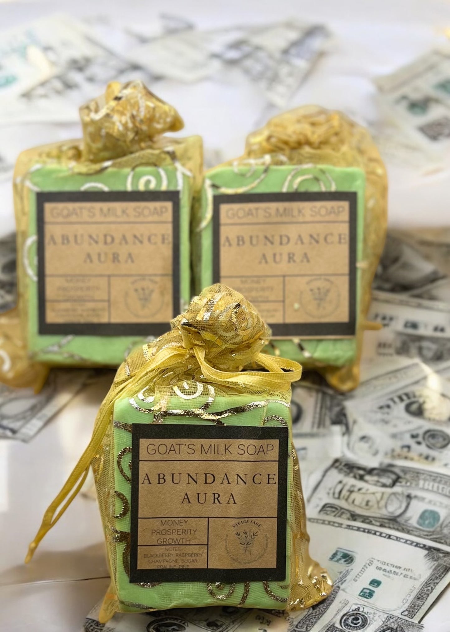 Abundance Aura Goat's Milk Soap