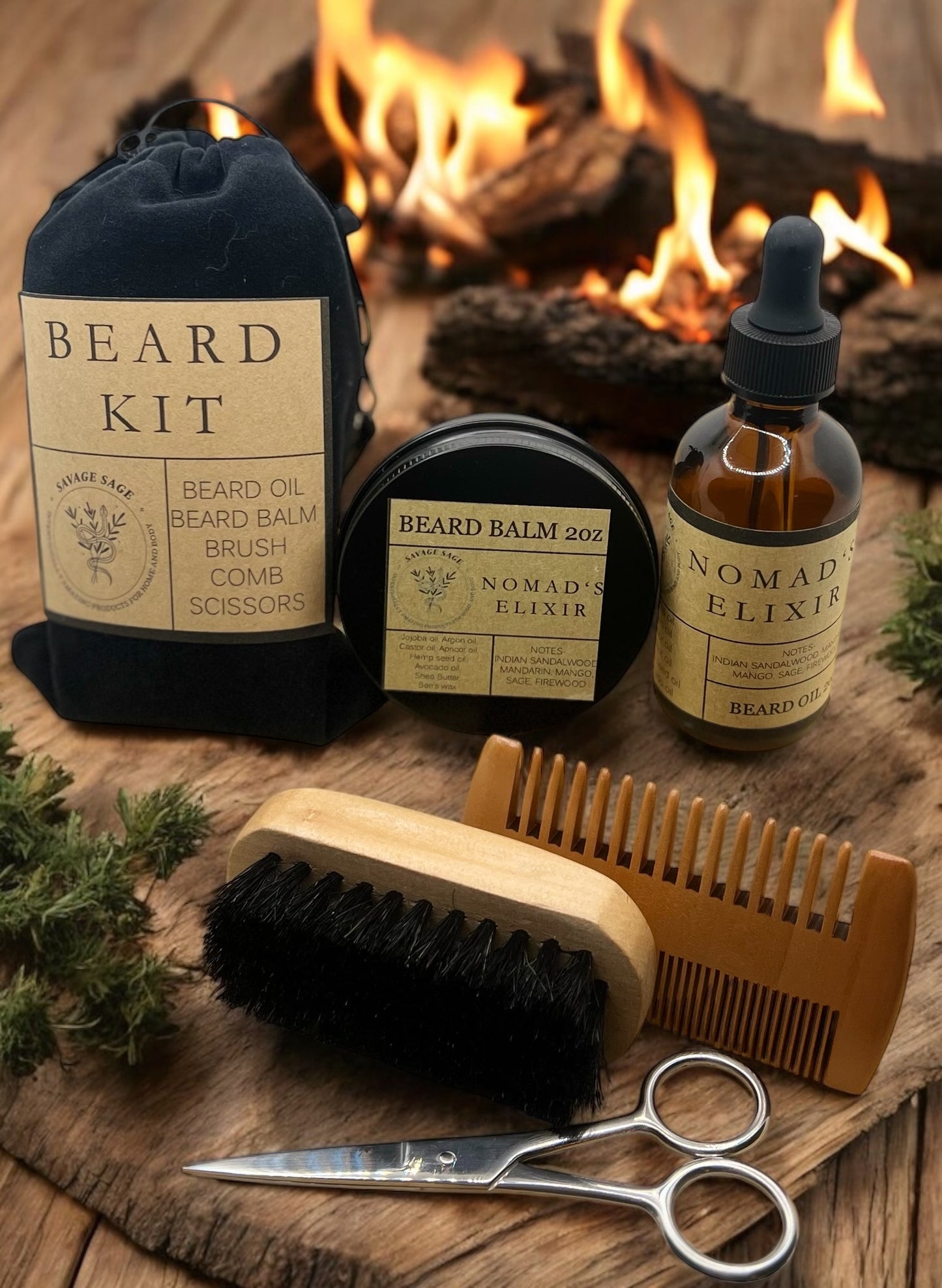 Nomad’s Elixir Beard Kit