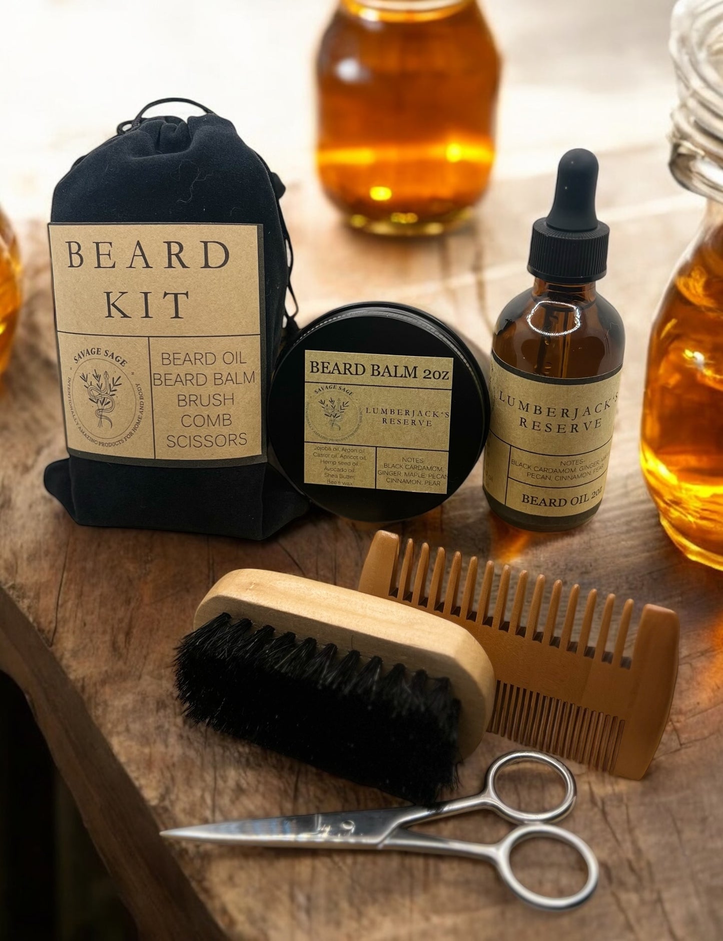 Lumberjack’s Reserve Beard Kit
