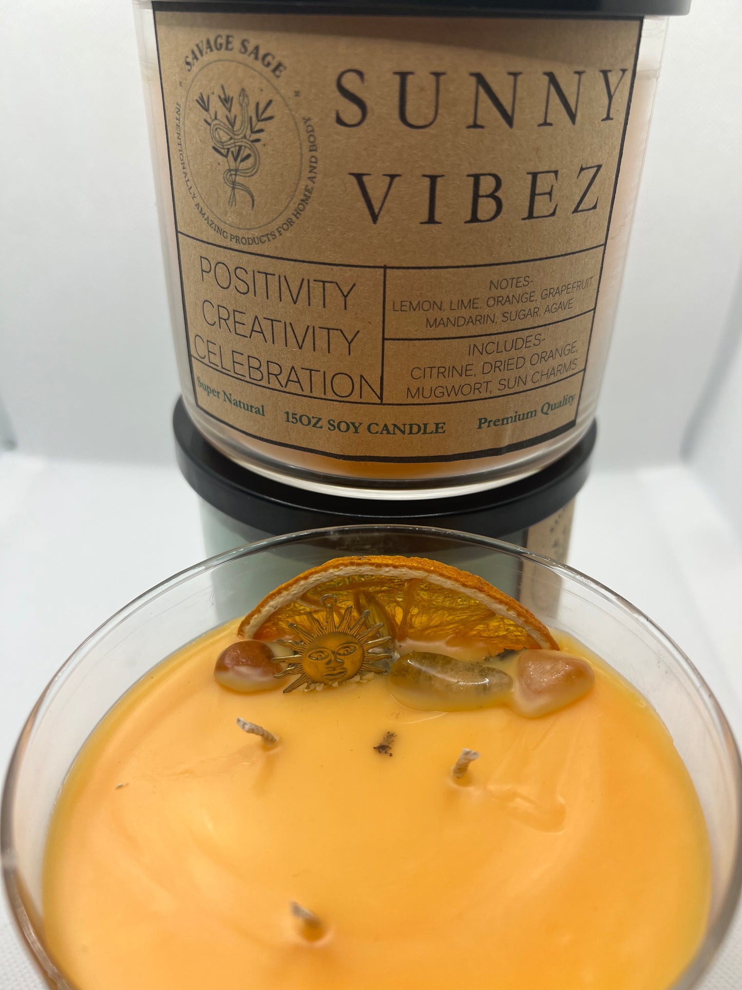 Sunny Vibez Intention Candle