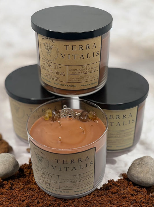 Terra Vitalis Intention Candle