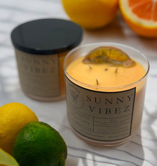 Sunny Vibez Intention Candle